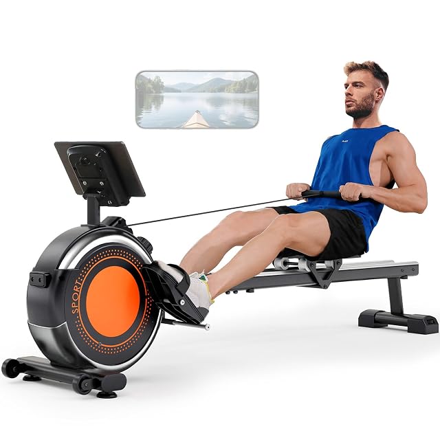 Dripex Magnetrudergerät mit doppelten Gleitschienen aus Stahl und einem LCD-Monitor